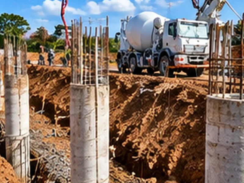 Concreto bombeado para obra no Distrito Federal
